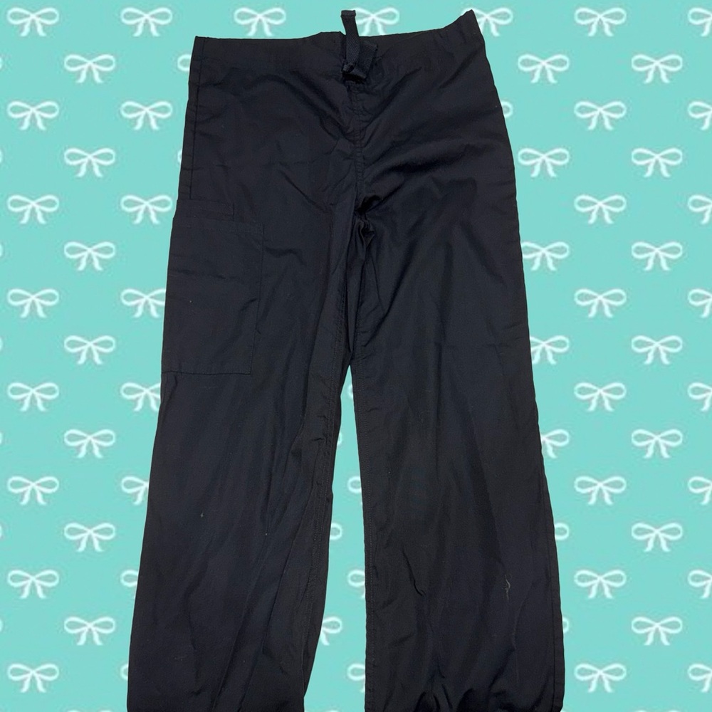 Cherokee Black Joggers with Relaxed Fit and Wide Waistband